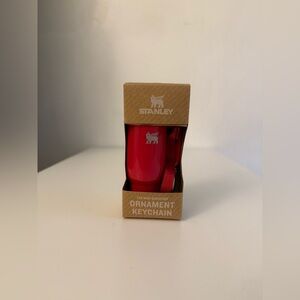 NWT Stanley Vibrant Red Keychain Ornament
